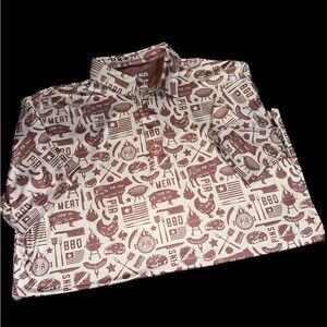 Pins & Aces Performance Golf Polo- Pit Master BBQ